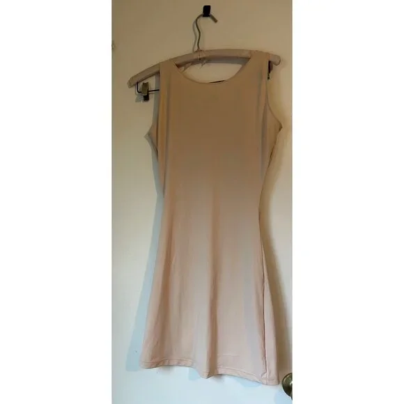 Assets Spanx Red Hot Label Stretch Slimming Cheetah Full Slip Nude XL NEW - Picture 2 of 9